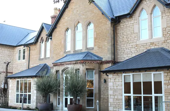Tallington Lodge Care Home - outside view of care home